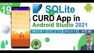 SQLite Database Tutorial in Android Studio  Create CRUD app using SQLite in Android Studio  L19 [upl. by Ernestine160]