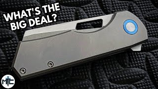 Brian Brown Yeager M V2 Folding Knife  Overview and Review [upl. by Eadmund]