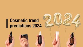 2024 Cosmetic trend predictions [upl. by Weisberg]