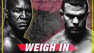 Triller Fight Club  Legends II Holyfield vs Belfort official weighins  LIVE [upl. by Badger]