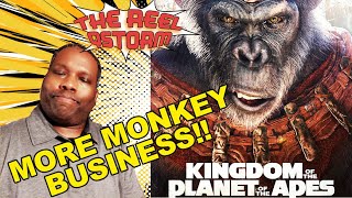 KINGDOM OF THE PLANET OF THE APES MOVIE REVIEW  THE REEL QSTORM [upl. by Aihsit]