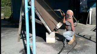 Sandblasting Clearwater FL Sandblasting St Petersburg FL  Rust Removal  IndustrialBlastcom [upl. by Ahcropal]