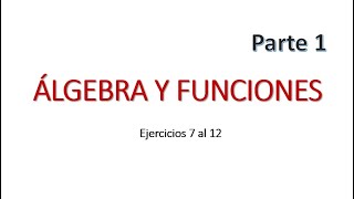 Mini Ensayo Resolución Álgebra  Parte 1 [upl. by Ahsemrac818]