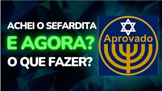 O QUE FAZER AO ENCONTRAR UM JUDEU SEFARDITA NA SUA ÁRVORE [upl. by Lynnelle]