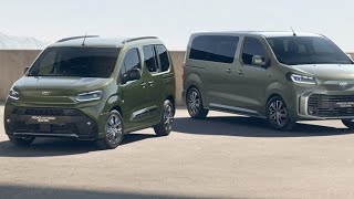 Toyota Proace Verso and Proace City Verso EV vans are available for order in the UK [upl. by Stav705]