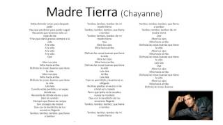 Madre Tierra Chayanne [upl. by Nassah]