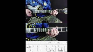 Ronnie James Dio  We Rock Riff  Guitar lesson with TAB  Tutorial  Cover [upl. by Auroora]