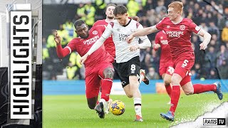 HIGHLIGHTS  Derby County Vs Shrewsbury Town [upl. by Scully441]