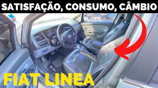 Fiat Linea Absolute Dualogic 19  Feedback de SATISFAÇÃO CONSUMO E CÂMBIO [upl. by Ursola]