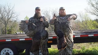 Doubled Up Longbeards  West Virginia Turkey Season Opening Day [upl. by Alah]