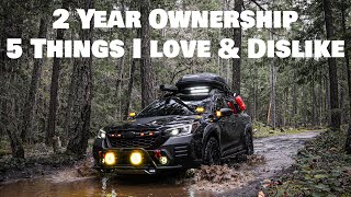 Subaru Outback Wilderness 2 year Ownership Review  5 Things I love and Dislike and Breaking NEWS [upl. by Kizzie]