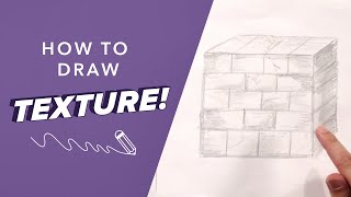 Learn To Draw Texture  Jump into Drawing for Kids [upl. by Adieno]