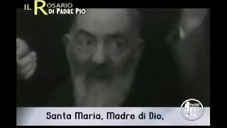 SANTO ROSARIO EN VOZ DE SAN PÍO Misterios Dolorosos Martes y Viernes [upl. by Mavilia]