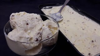 BUTTERSCOTCH ICE CREAM Butter Scotch Ice Cream eggless butterscotch ice cream recipe [upl. by Gomar371]