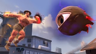 TF2 Saxton Hale VS Scream Fortress Bosses [upl. by Selec]