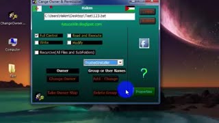 Change Permission amp Restore Owner TrustedInstaller تغيير صلاحيات المستخدمين واسترجاع المالك [upl. by Sinned]