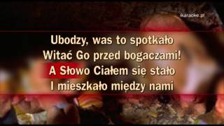 Kolęda  Bóg się rodzi karaoke [upl. by Annyl728]