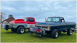 Appalachian Outlaws Big Block high Output Trucks Pulls at the Kilgore Nationals 2022 [upl. by Oemor]