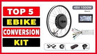 Top 5 Best EBike Conversion Kits in 2023  Best Ebike Mid Drive Motor [upl. by Ailekat150]