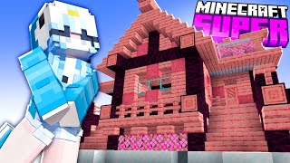 FIZ A MINHA PRIMEIRA CASA  MINECRAFT SUPER [upl. by Natsud]