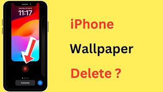 iPhone Me Wallpaper Delete Kaise Karen  How To Delete Wallpaper In iPhone [upl. by Yffub]