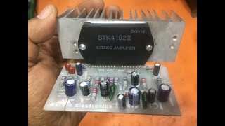 How to make amplifier using STK IC [upl. by Neraj]