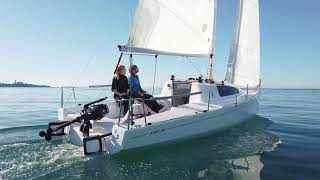 Smart Fast Easy The New BENETEAU First 24 Is Always Ready For You [upl. by Nileuqaj]