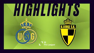 Royal Union StG  Lierse K hoogtepunten [upl. by Nivlak98]