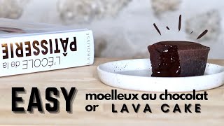 EASY Moelleux au Chocolat Recipe  Lava Cake  amazingkatrinajane [upl. by Arliene393]