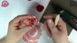 Tutorial Sprialblumen drehen  Stampin Up [upl. by Cleave646]