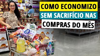 COMPRAS DO MÊS de Dezembro com R 60669  Como economizar no SUPERMERCADO SEM SACRIFÍCIO [upl. by Yleme679]