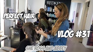 Perfect Hair  She Ross and Abbey Vlog 31 [upl. by Laundes]