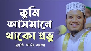 তুমি আসমানে থাকো প্রভু  Tumi Asmane Thako Provu  Mufti Amir Hamza [upl. by Ingamar158]