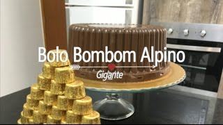 Bolo Bombom Alpino GIGANTE [upl. by Loni520]