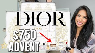 DIOR ADVENT CALENDAR 2023 REVIEW IS IT WORTH 750 OR GET THIS 4200 PREMIUM ADVENT CALENDAR 🤯 [upl. by Eilerua903]