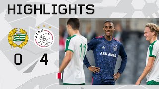 Highlights Hammarby IF O19  Ajax O19  UEFA Youth League [upl. by Abana]