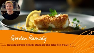 Gordon Ramsay Herb Crusted Fish Fillet Recipe [upl. by Innavoj]