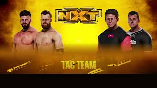 WWE NXT MCMAHONS VS DREW GULAK amp MARK ANDREW [upl. by Eirovi]