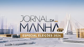 ESPECIAL ELEIÇÕES MUNICIPAIS 1º TURNO  JORNAL DA MANHÃ  061024 [upl. by Nyra]