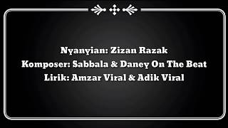 Kaki Licik  Zizan Razak lyrics video [upl. by Awram]