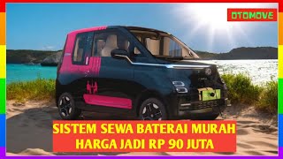 KEMBARAN WULING AIR EV DIJUAL LEBIH MURAH HANYA RP 90 JUTA SAJA [upl. by Siroled685]