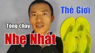 Trên Tay Đôi Tông Chạy Bộ Nhẹ Nhất Thế Giới  Nguyễn Hữu Lượng [upl. by Lowery]