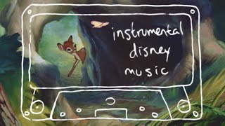 a mixtape of old disney music – instrumental cassette tape 📖 🎧 ✨ [upl. by Ehcadroj316]