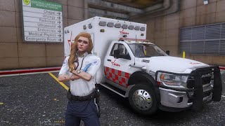 Gta 5 Lspdfr Playing As A Medstar Medical Services  First ResponderParamedic Mods gta5 lspdfr [upl. by Ecirtnahs]