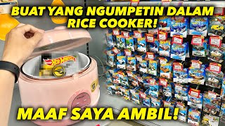 ADA YANG NGUMPETIN HOTWHEELS LANGKA DALAM RICE COOKER AUTO AMBIL [upl. by Yenetruoc]