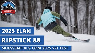 2025 Elan Ripstick 88  SkiEssentialscom Ski Test Review [upl. by Akinek991]