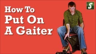 How to put on a Gaiter [upl. by Attenyl]