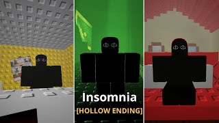 Insomnia  Hollow Ending  ROBLOX [upl. by Syla928]