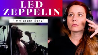 I recognize this Opera Singer realizes shes heard Led Zeppelin Vocal ANALYSIS of quotImmigrant Songquot [upl. by Samuel804]