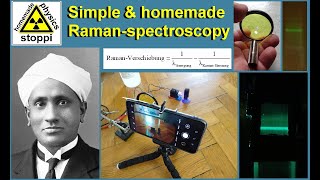 Simple Raman spectroscopy  Einfache Ramanspektroskopie [upl. by Erodroeht]